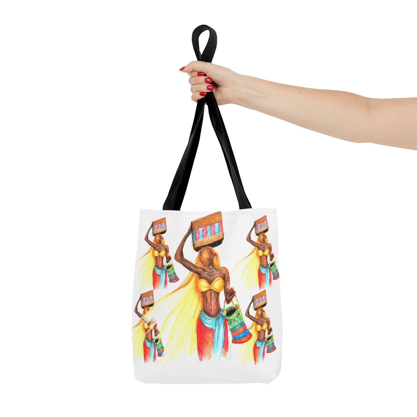 Market Day AOP Tote Bag