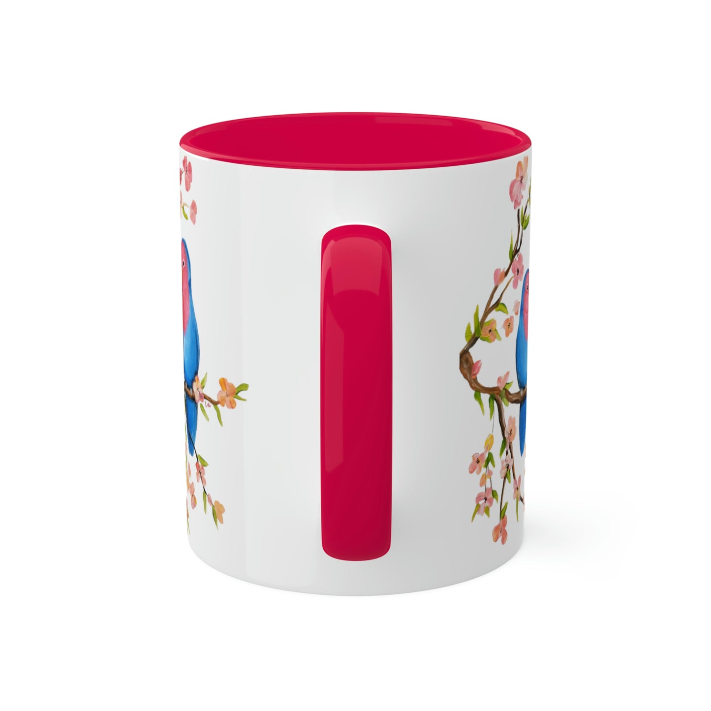 Love in Bloom Colorful Mugs, 11oz