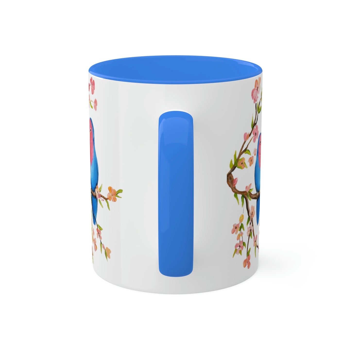 Love in Bloom Colorful Mugs, 11oz