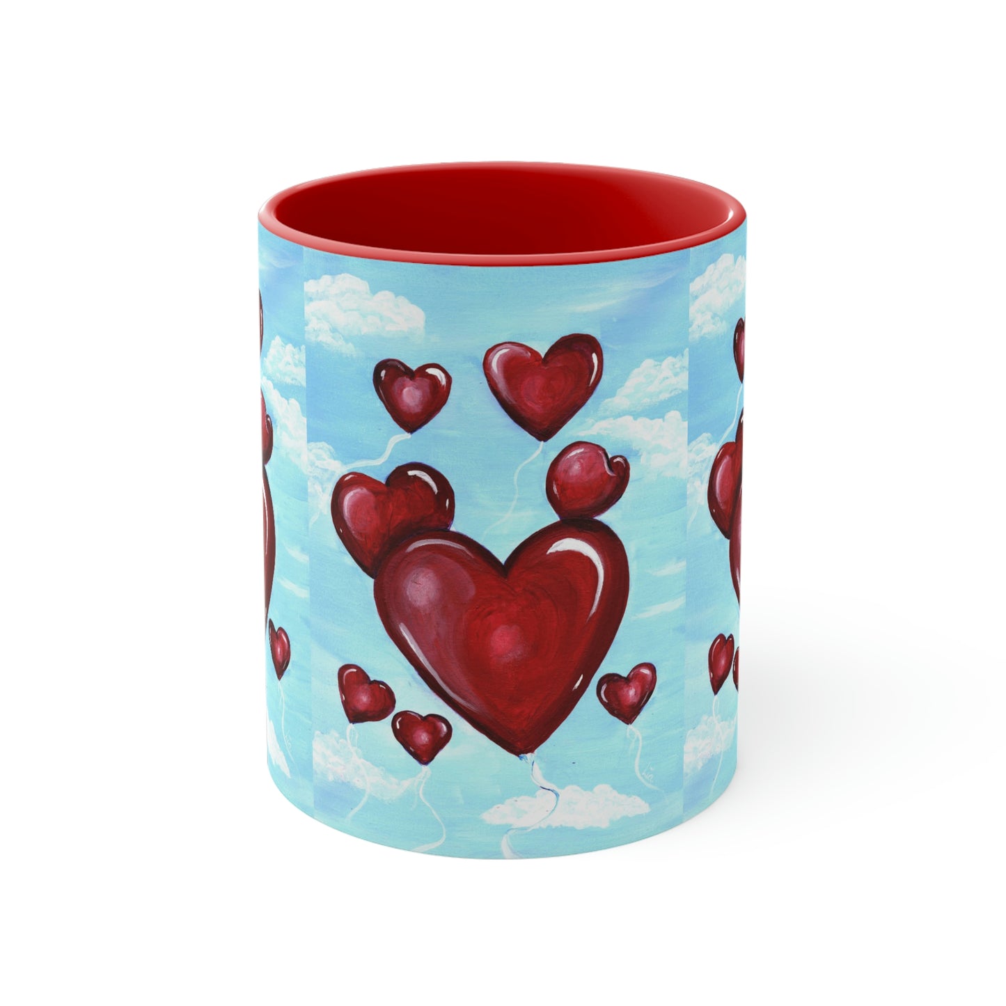 Love is in the Air Accent Coffee Mug, 11oz